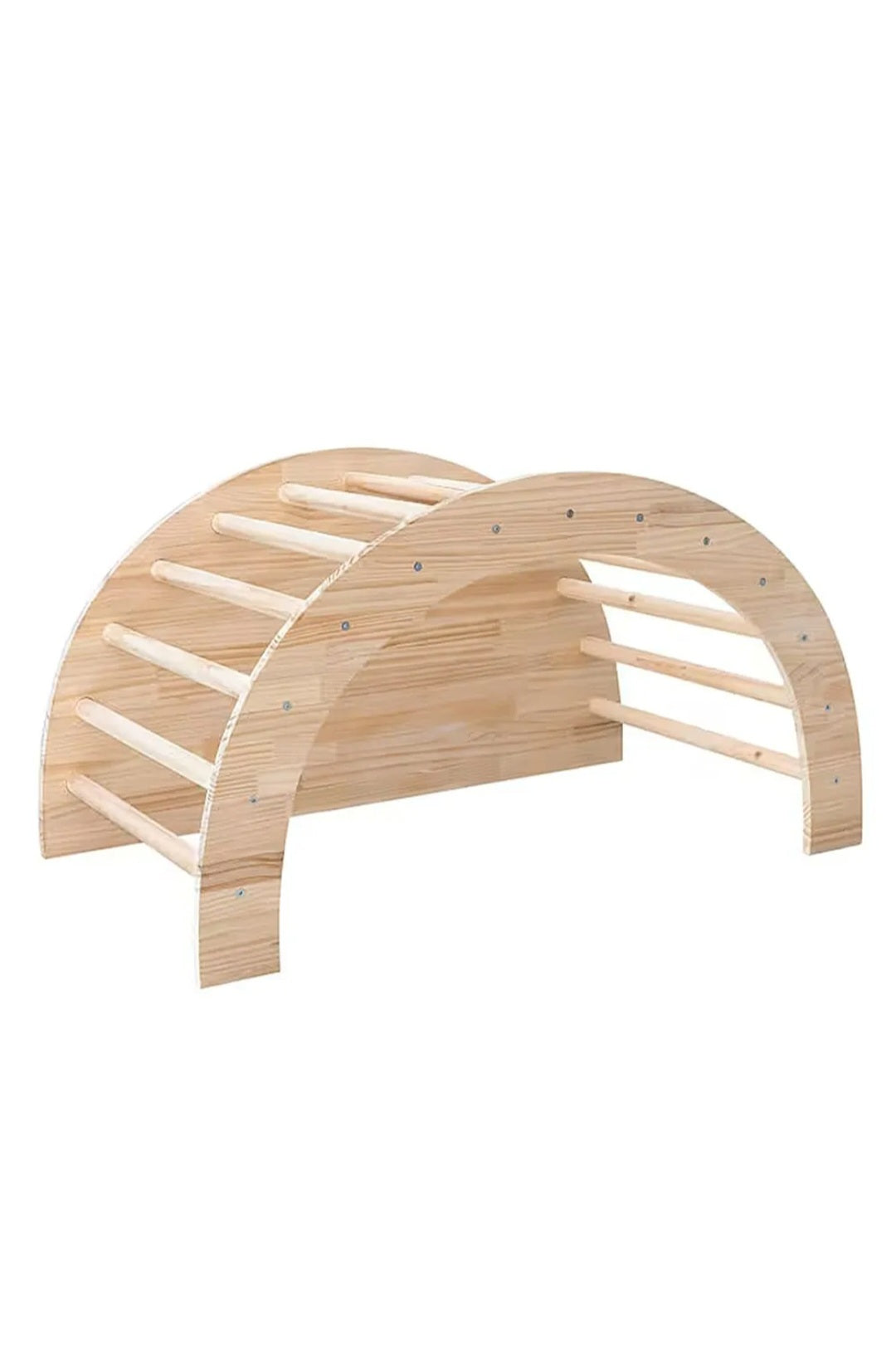 swing climbing arch divit , swing arch with cushion , bamboo wood